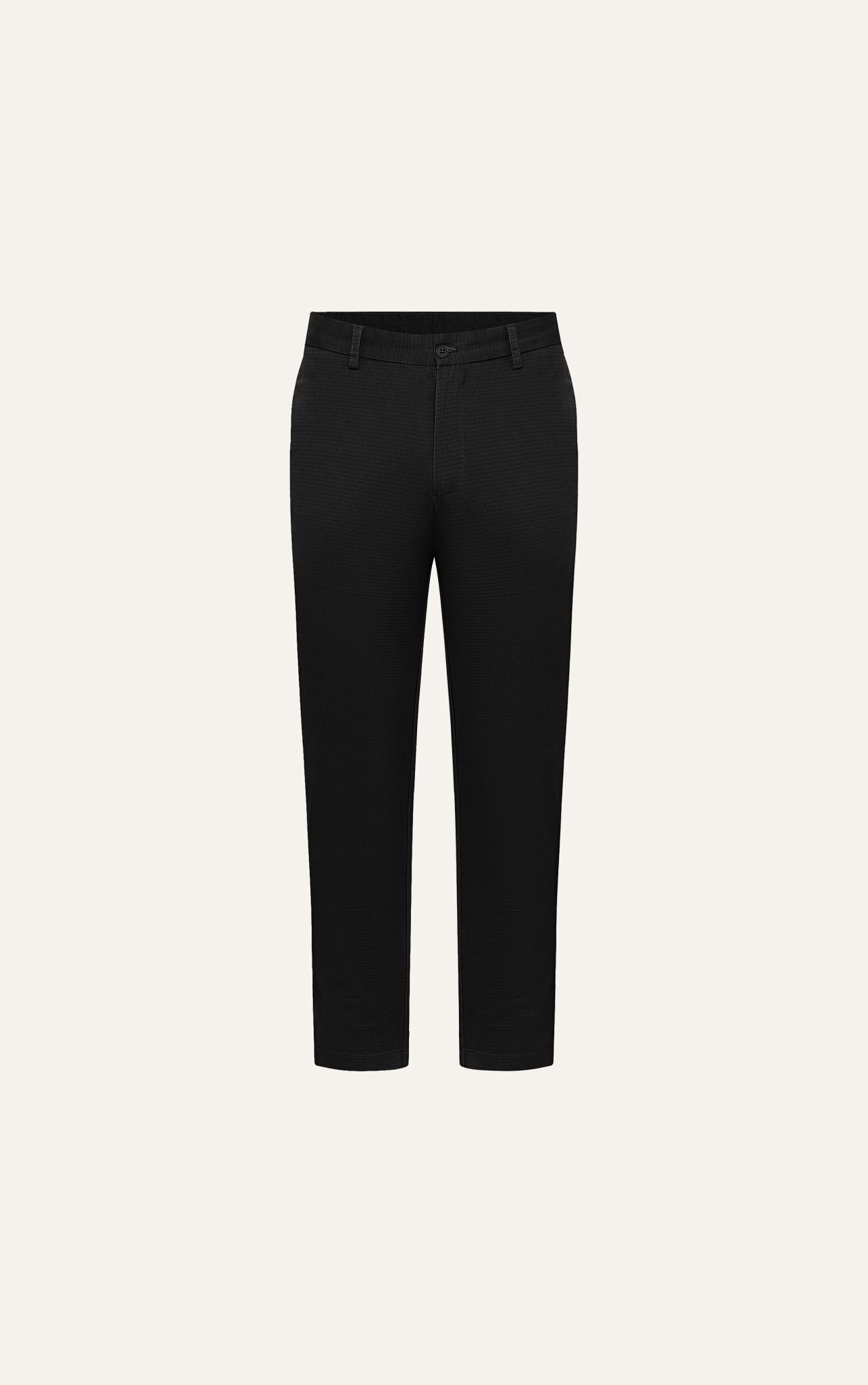  AG105 PREIUM SLIMFIT KHAKI TROUSERS - BLACK 