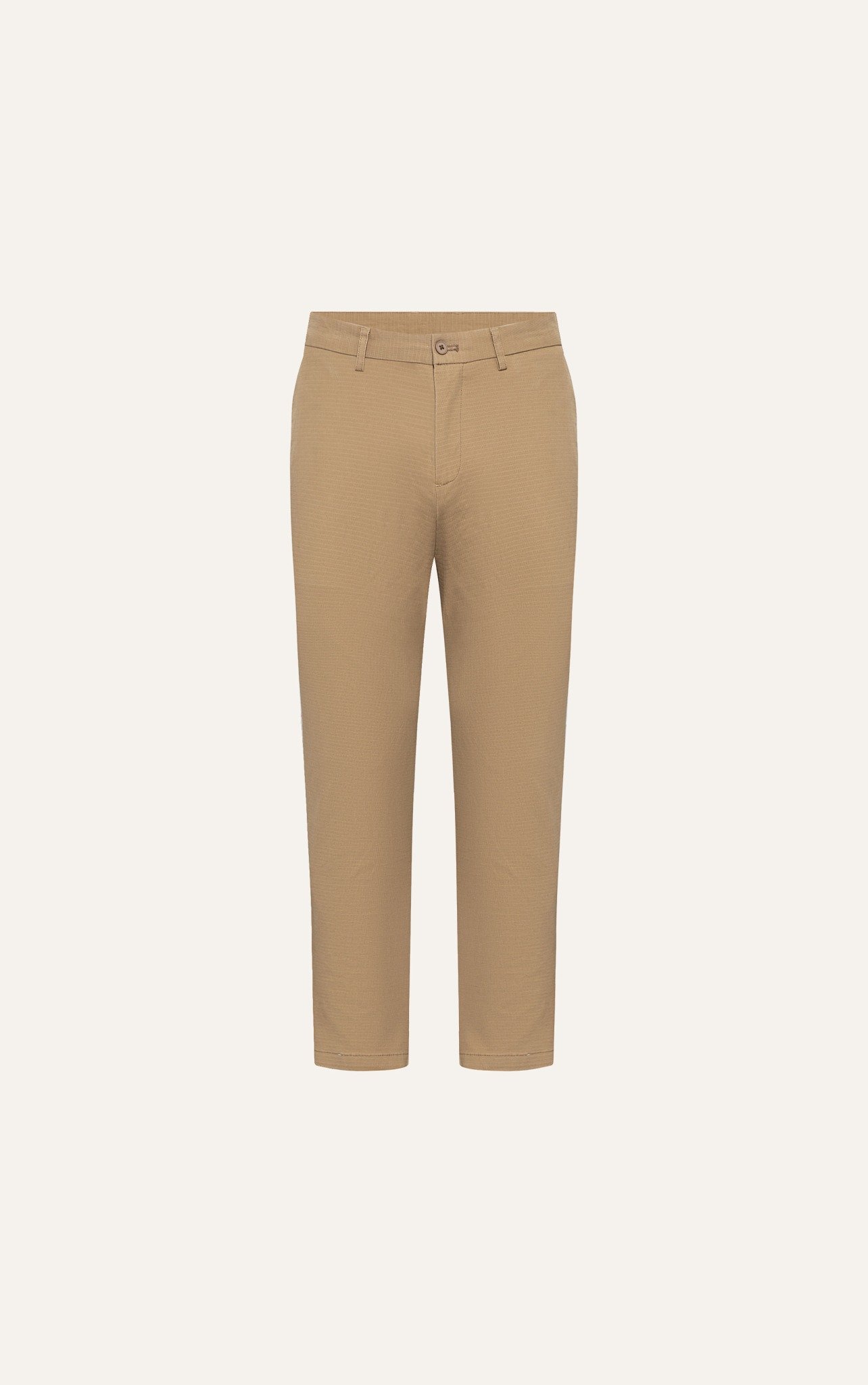 AG105 PREIUM SLIMFIT KHAKI TROUSERS - BROWN