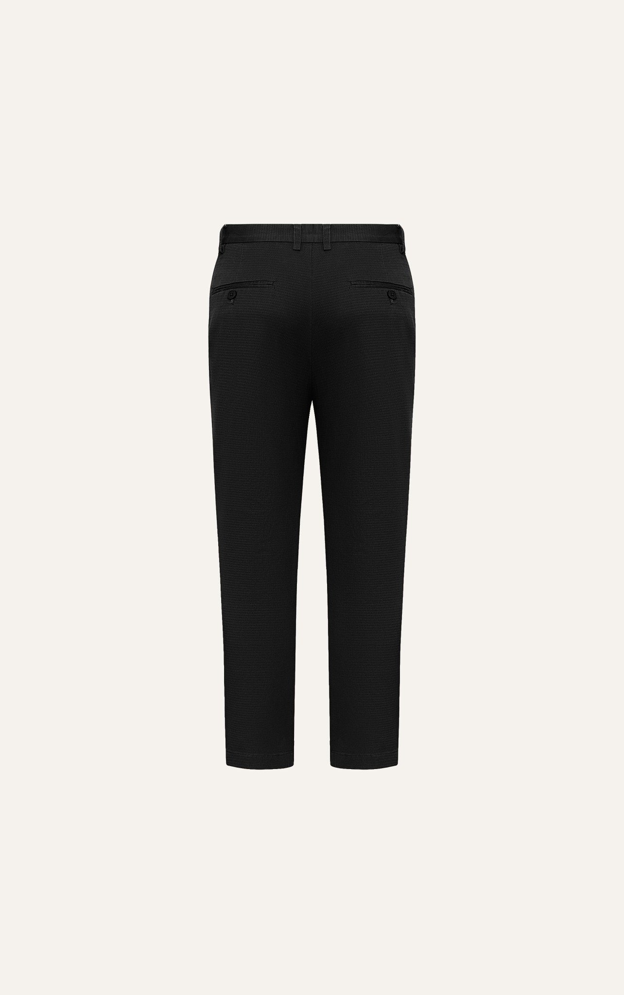 AG105 PREMIUM SLIMFIT KHAKI TROUSERS - BLACK