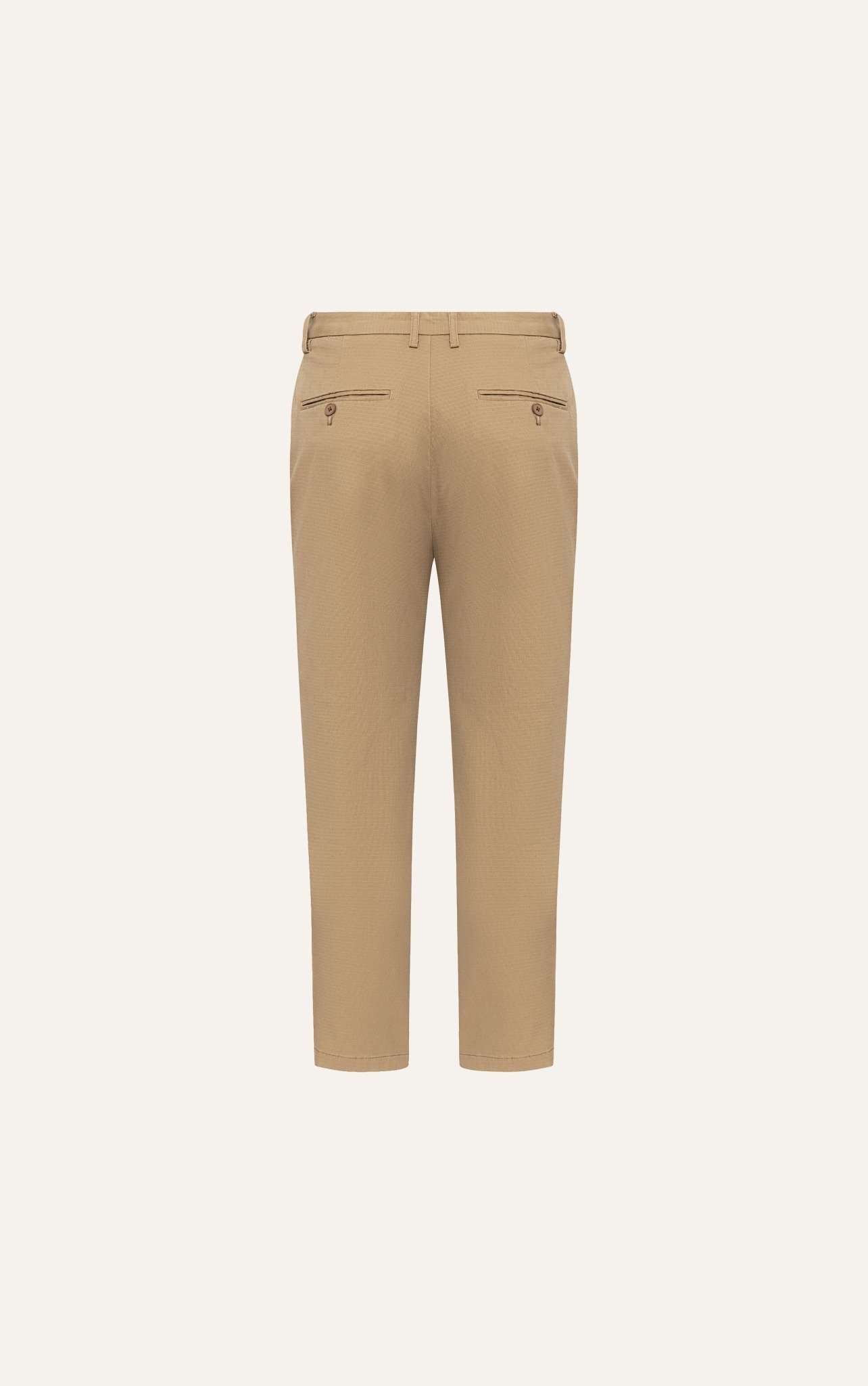 AG105 PREIUM SLIMFIT KHAKI TROUSERS - BROWN