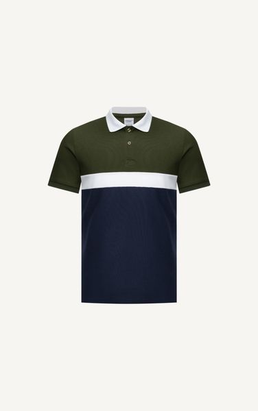  T53 FACTORY SLIMFIT COLOR STRIPED POLO - GREEN