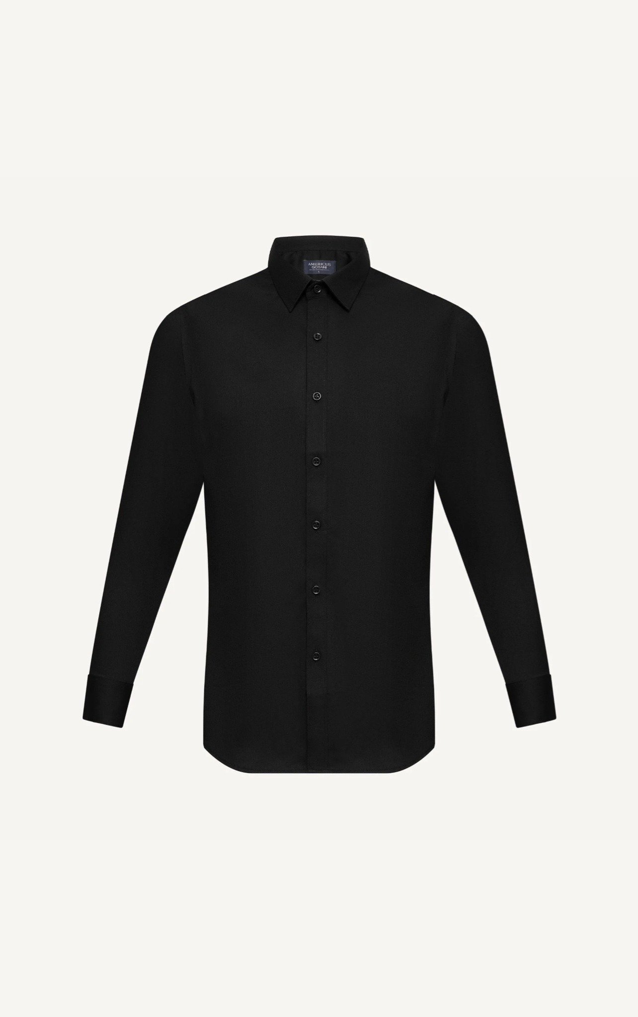 AG53 PREMIUM SLIMFIT CLASSIC FIT SHIRT - BLACK