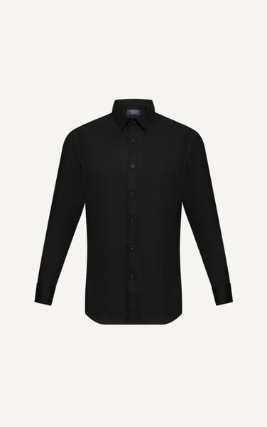  AG53 PREMIUM SLIMFIT CLASSIC FIT SHIRT - BLACK