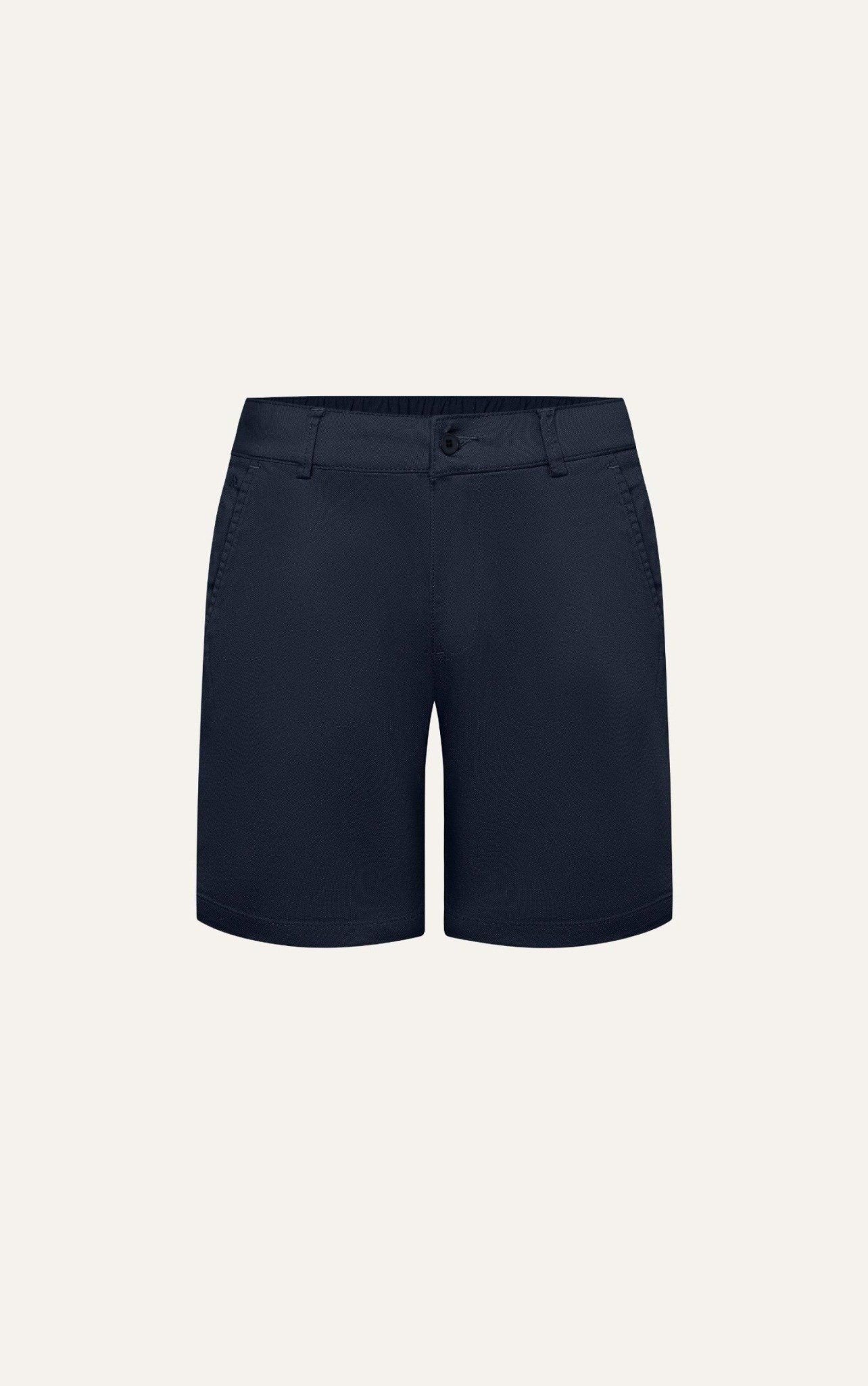  AG10 STUDIO SLIMFIT NEW DRY STRETCH SHORT - DARK BLUE 