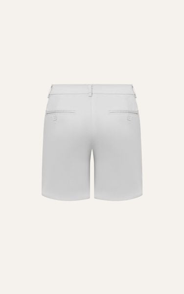  AG512 STUDIO SLIMFIT NEW PLEATED CHINO SHORT - WHITE 