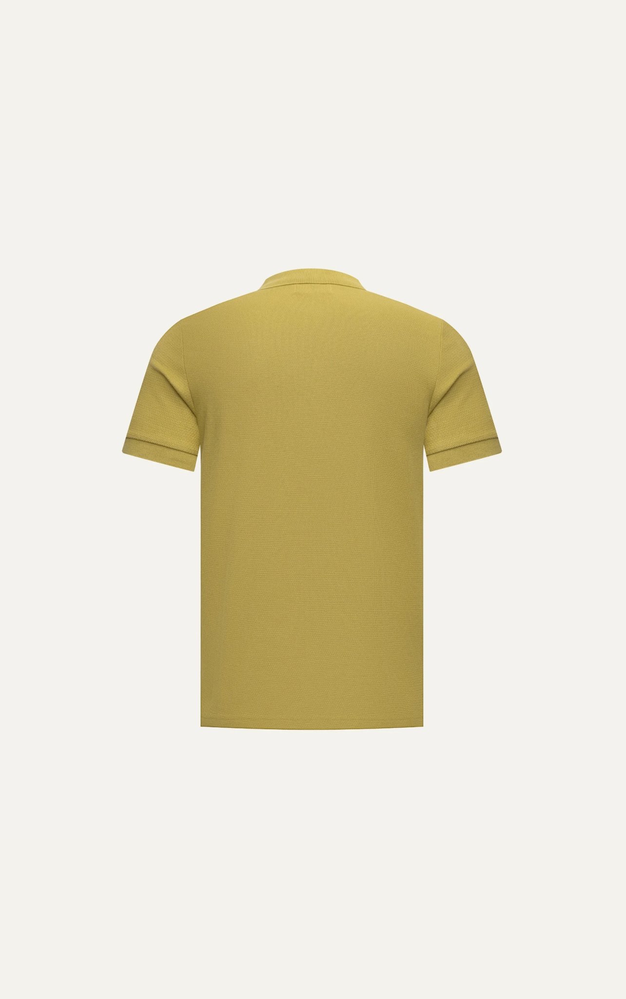 AG02 SIGNATURE SLIMFIT POLO - DARK YELLOW