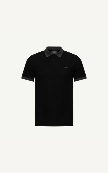  AG862 PREMIUM SLIMFIT POLO - BLACK