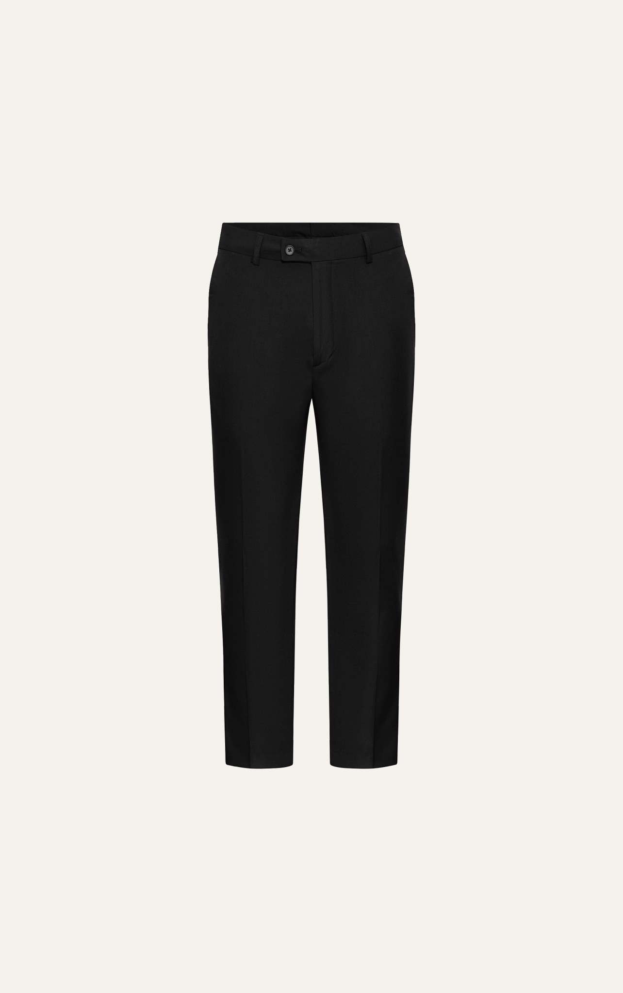 N56 PREMIUM SLIMFIT ESSENTIAL NEUTRAL LINE TROUSERS - BLACK