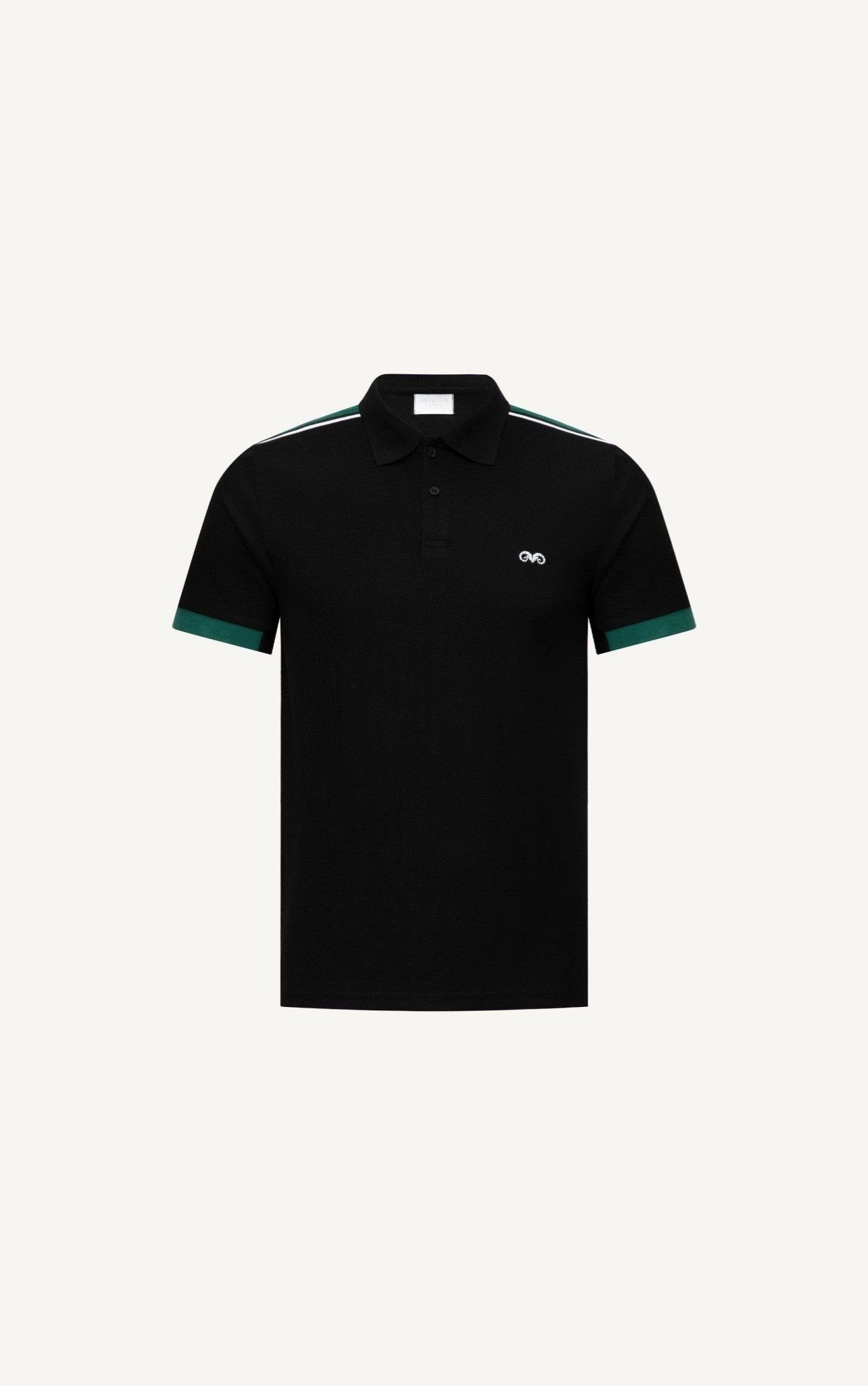  AG58 PREMIUM SLIMFIT POLO - BLACK 