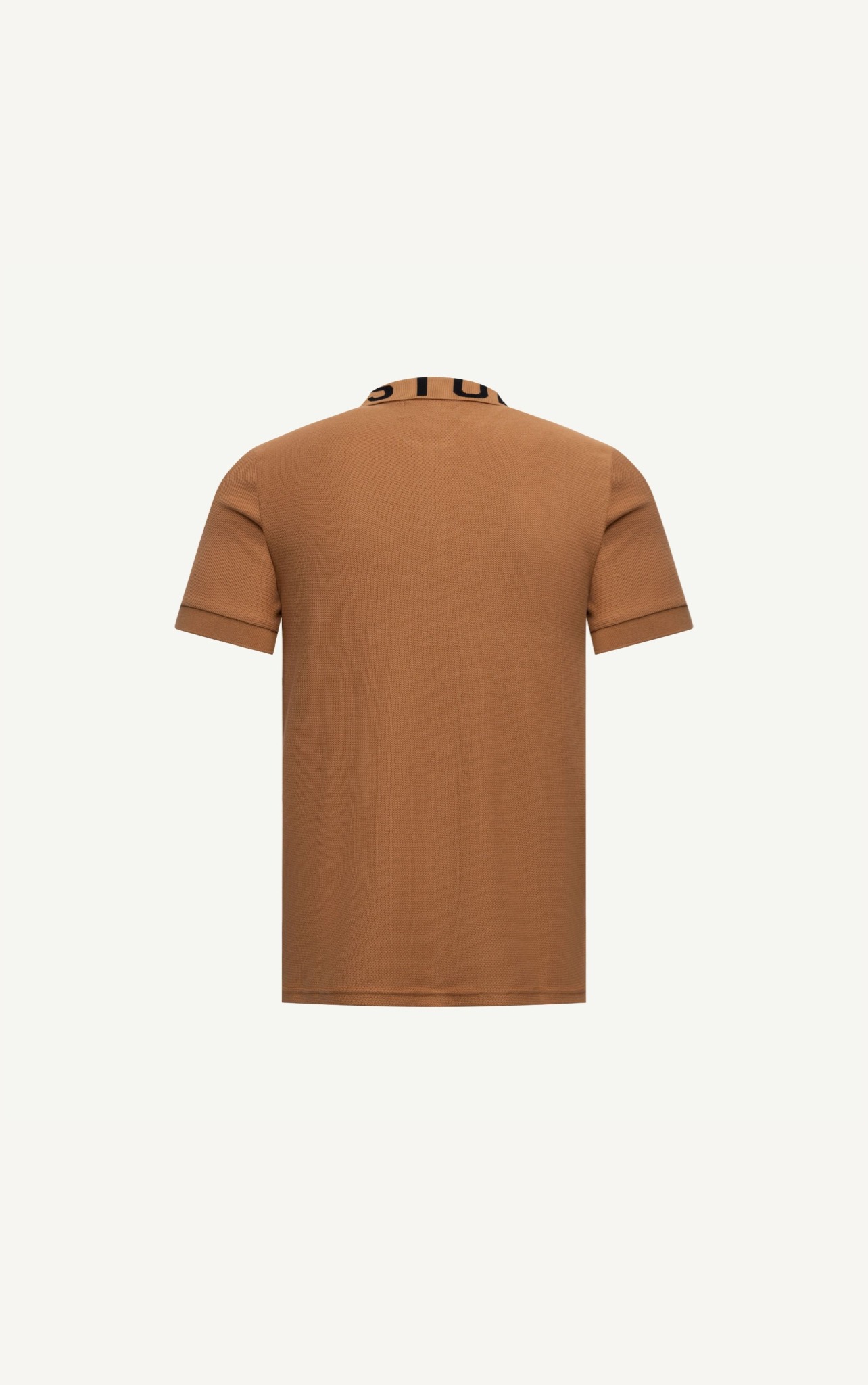 AG37 STUDIO SLIMFIT POLO - BROWN