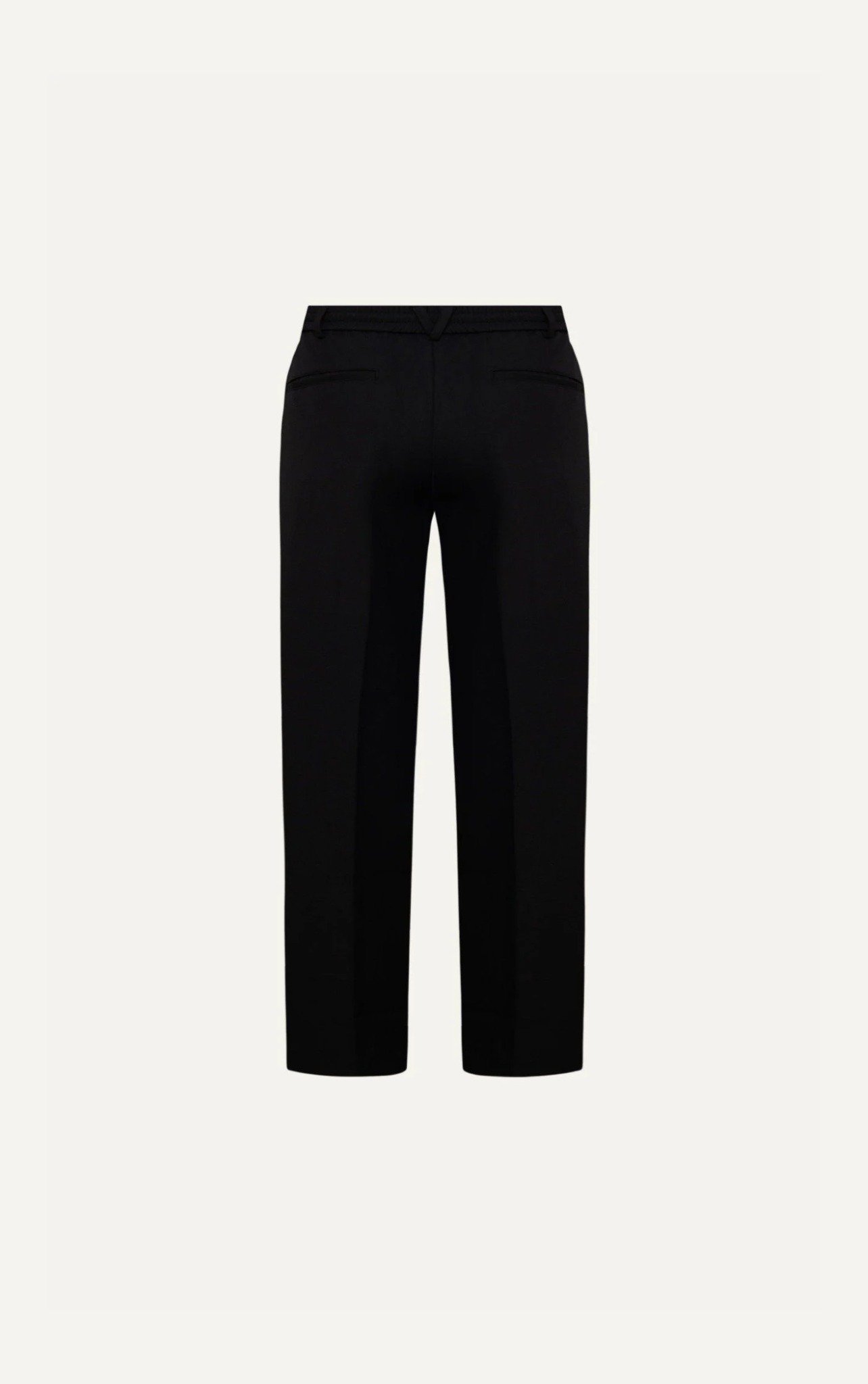 AG017 STUDIO LOOSE FIT RELAX TROUSERS - BLACK