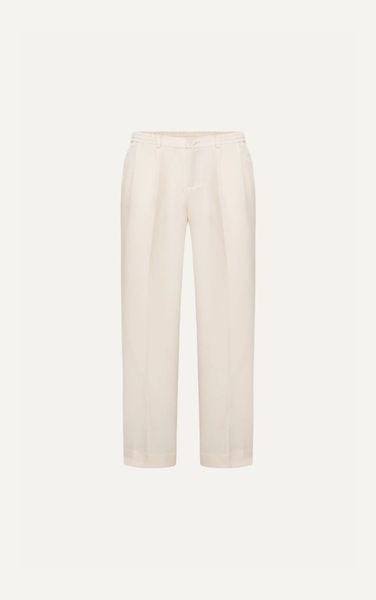  AG19 STUDIO FORM RELAX TROUSERS IN OFF WHITE
