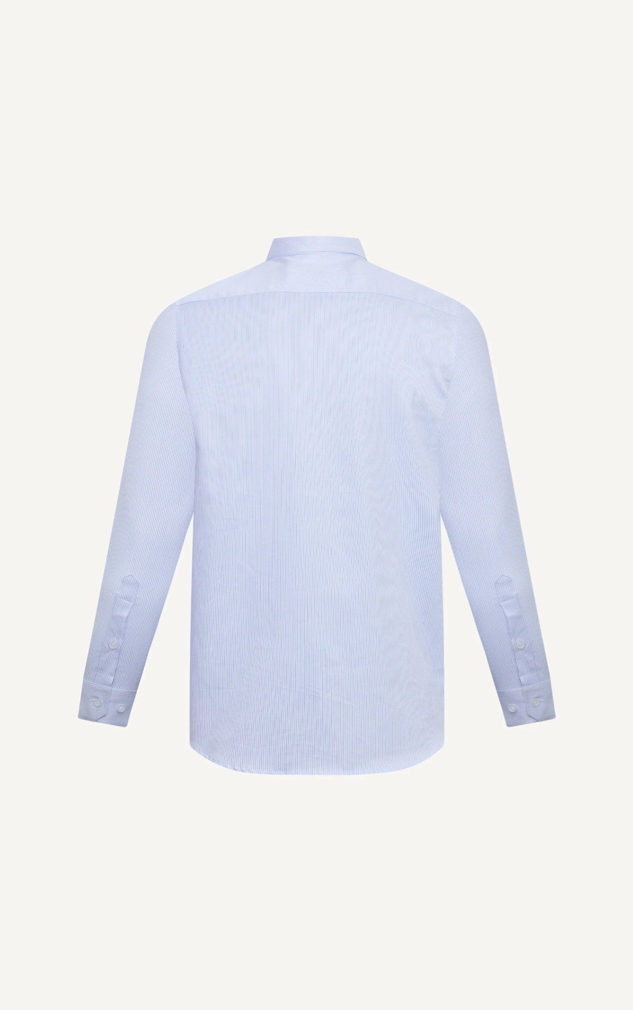 AG876 PREMIUM SLIMFIT TEXTURE STRIPED SHIRT - LIGHT BLUE