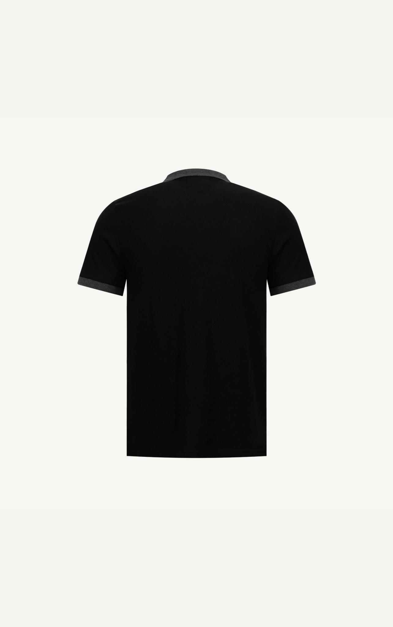 AG862 PREMIUM SLIMFIT POLO - BLACK