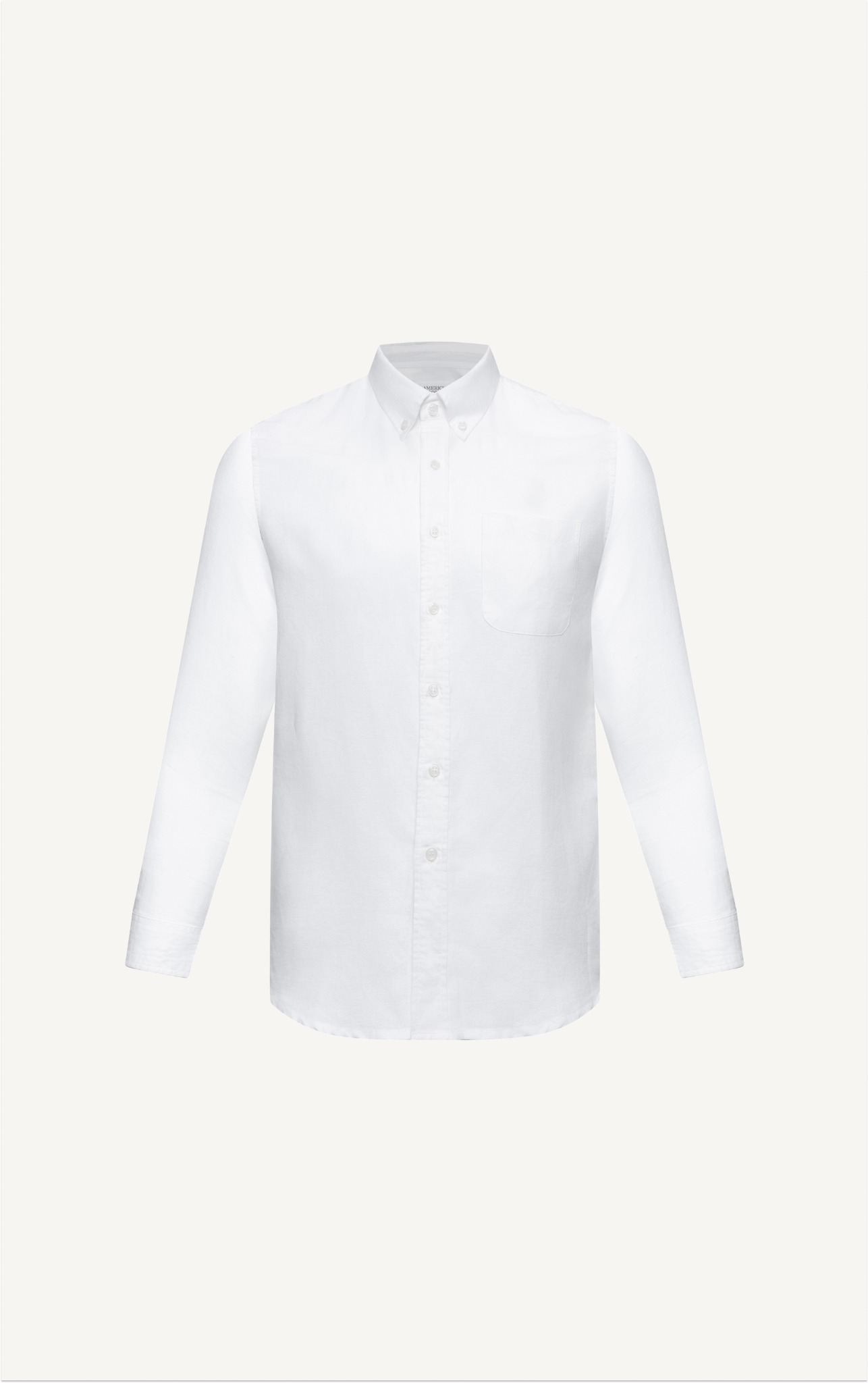 AG12 STUDIO REGULAR FIT ORIGINAL POCKET OXFORD SHIRT - WHITE