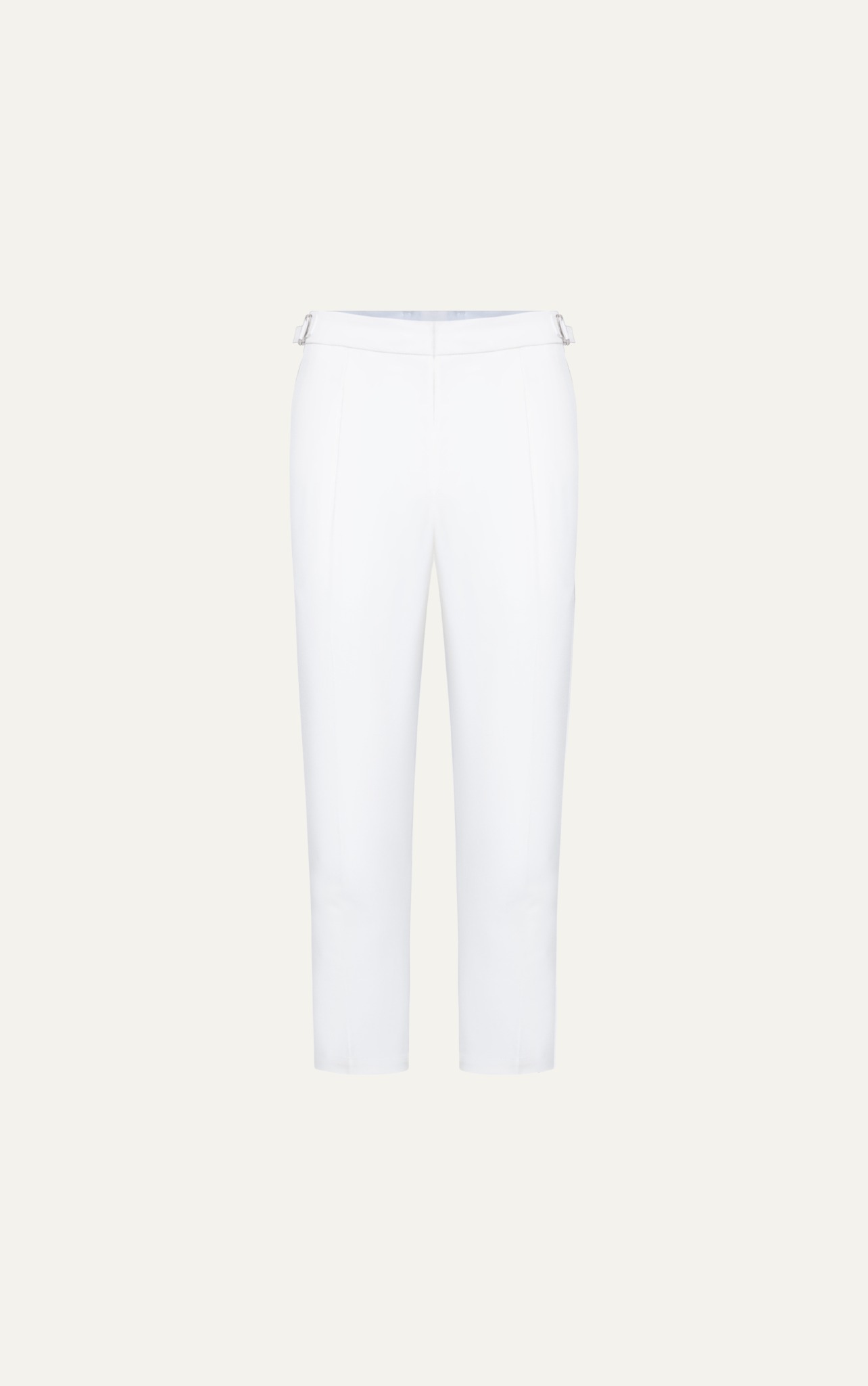 AG01 PREMIUM SLIMFIT SIDETAB TROUSERS - WHITE