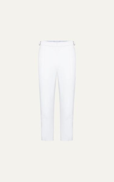  AG01 SIDETAB TROUSER - WHITE