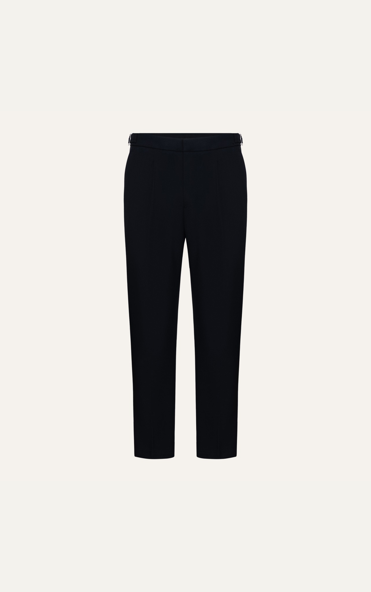 AG01 PREMIUM SLIMFIT SIDETAB TROUSERS - BLACK