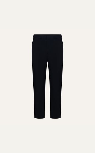  AG01 PREMIUM SLIMFIT SIDETAB TROUSERS - BLACK