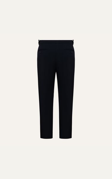  AG01 PREMIUM SLIMFIT SIDETAB TROUSERS - BLACK 