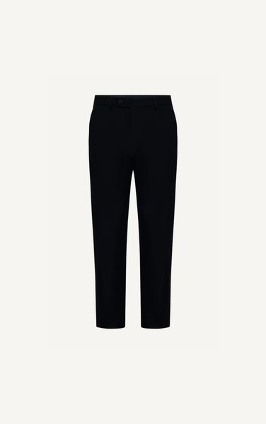  AG303 PREMIUM SLIMFIT SMART CASUAL TROUSERS - BLACK