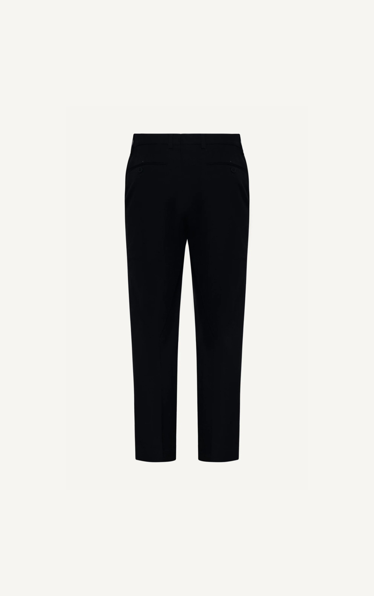 AG303 PREMIUM SLIMFIT SMART CASUAL TROUSERS - BLACK