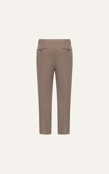  N56 PREMIUM SLIMFIT ESSENTIAL NEUTRAL LINE TROUSERS - BROWN 