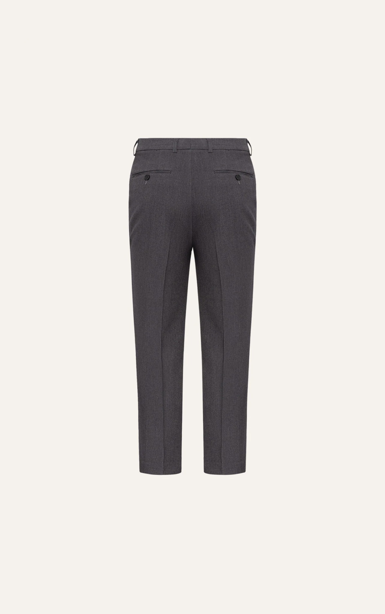 N56 PREMIUM SLIMFIT ESSENTIAL NEUTRAL LINE TROUSERS - GREY