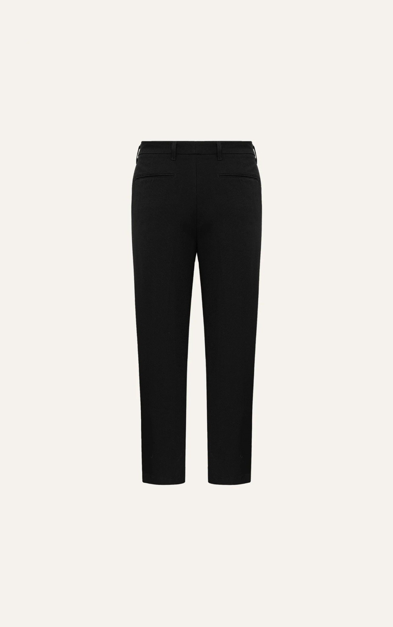 AG02 PREMIUM REGULAR FIT NEW TROUSERS - BLACK