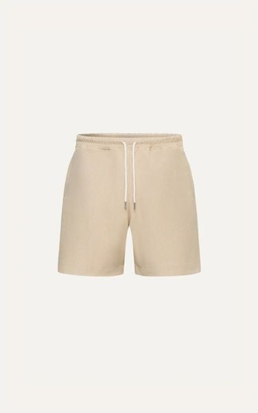  TA23 STUDIO LOOSE FIT SPORT SHORT - BEIGE
