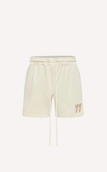  AG42 PREMIUM  LOOSE FIT ICONIC "11" SHORT - OFF WHITE