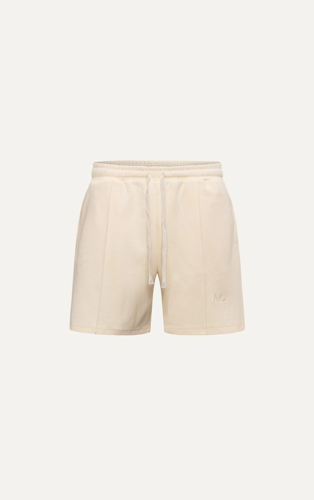 AG07 STUDIO LOOSE FIT BASIC SHORT - OFF WHITE