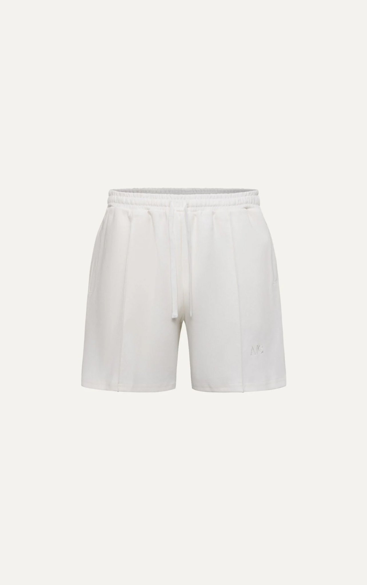 AG07 STUDIO LOOSE FIT BASIC SHORT - WHITE