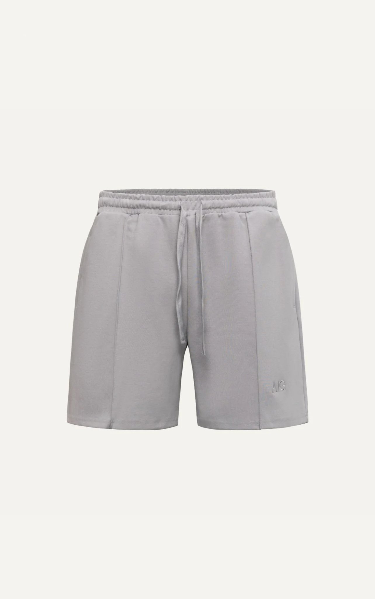 AG07 STUDIO LOOSE FIT BASIC SHORT - LIGHT GREY