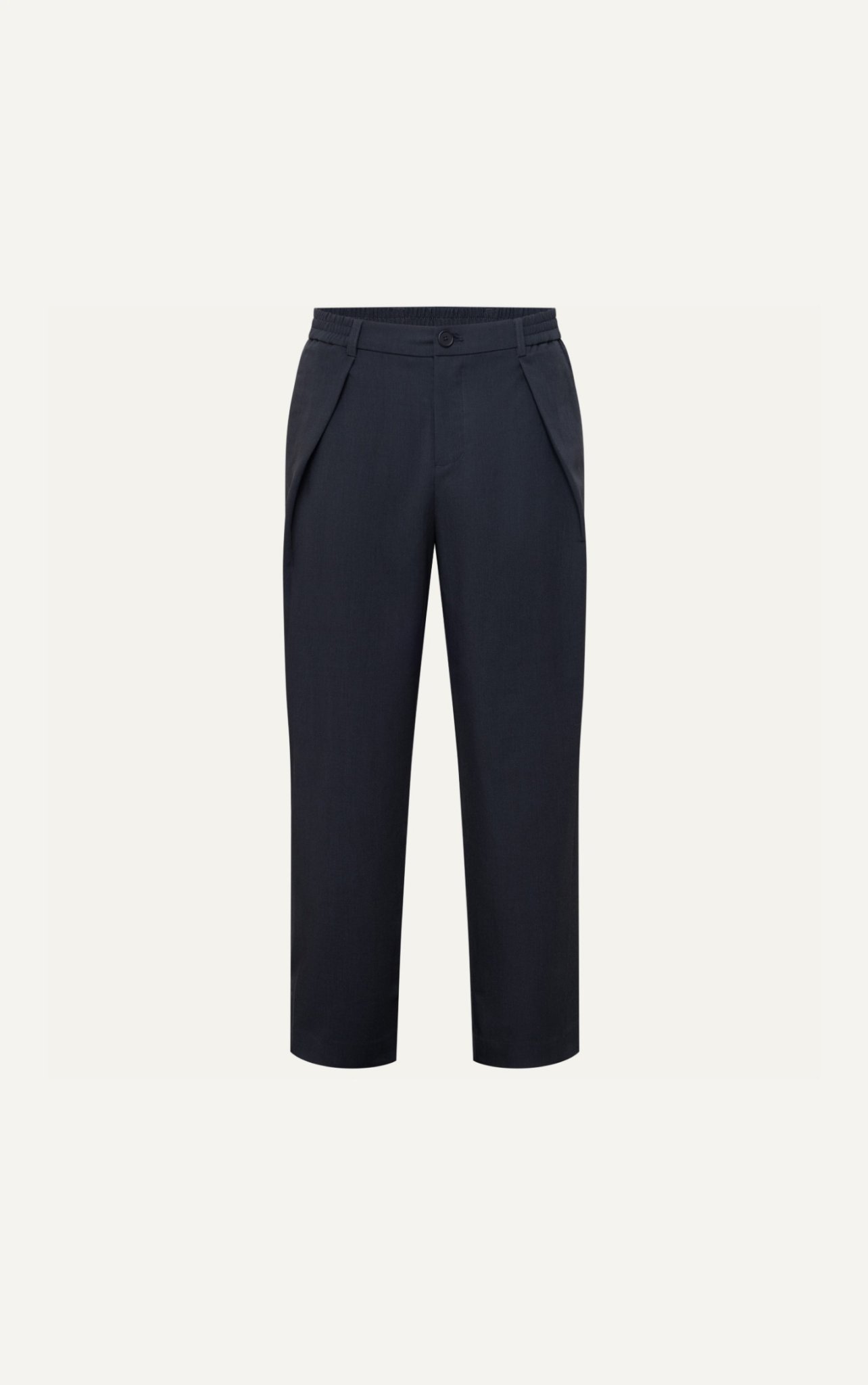 AG022 STUDIO LOOSE FIT RELAX TROUSERS - GREY