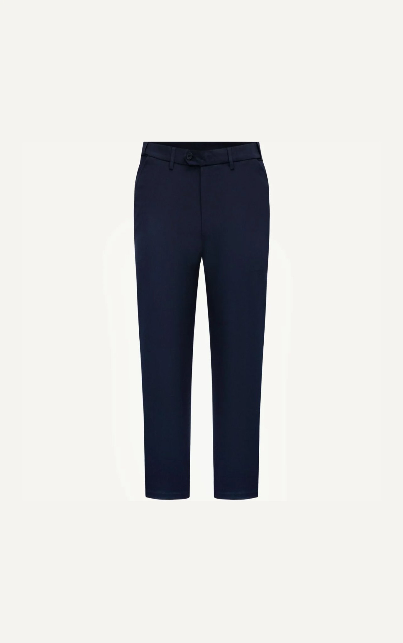 AG508 PREMIUM SLIMFIT ELASTIC WAIST TROUSERS - DARK BLUE