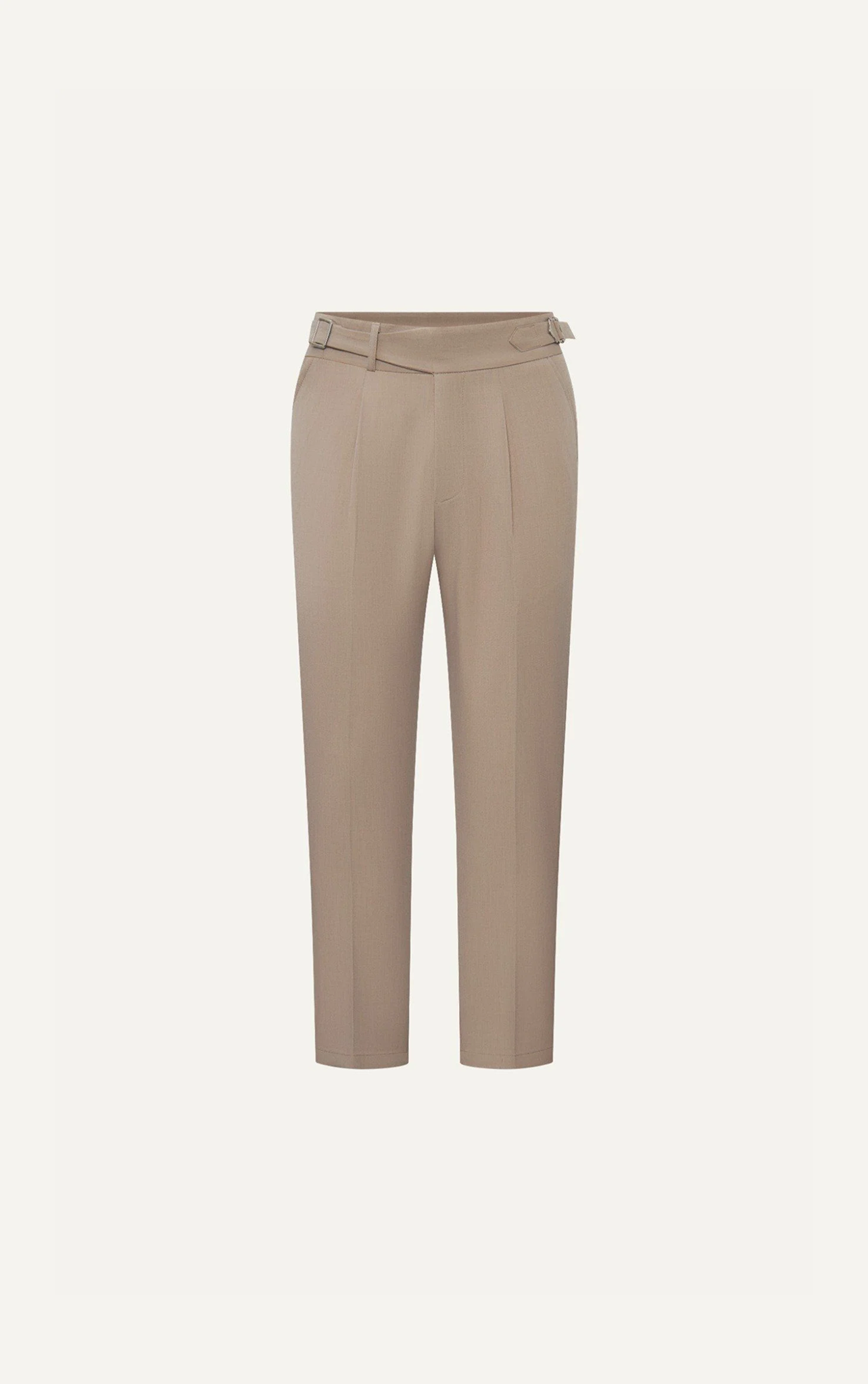 AG551 PREMIUM SLIMFIT SIDETAB TROUSERS - BEIGE