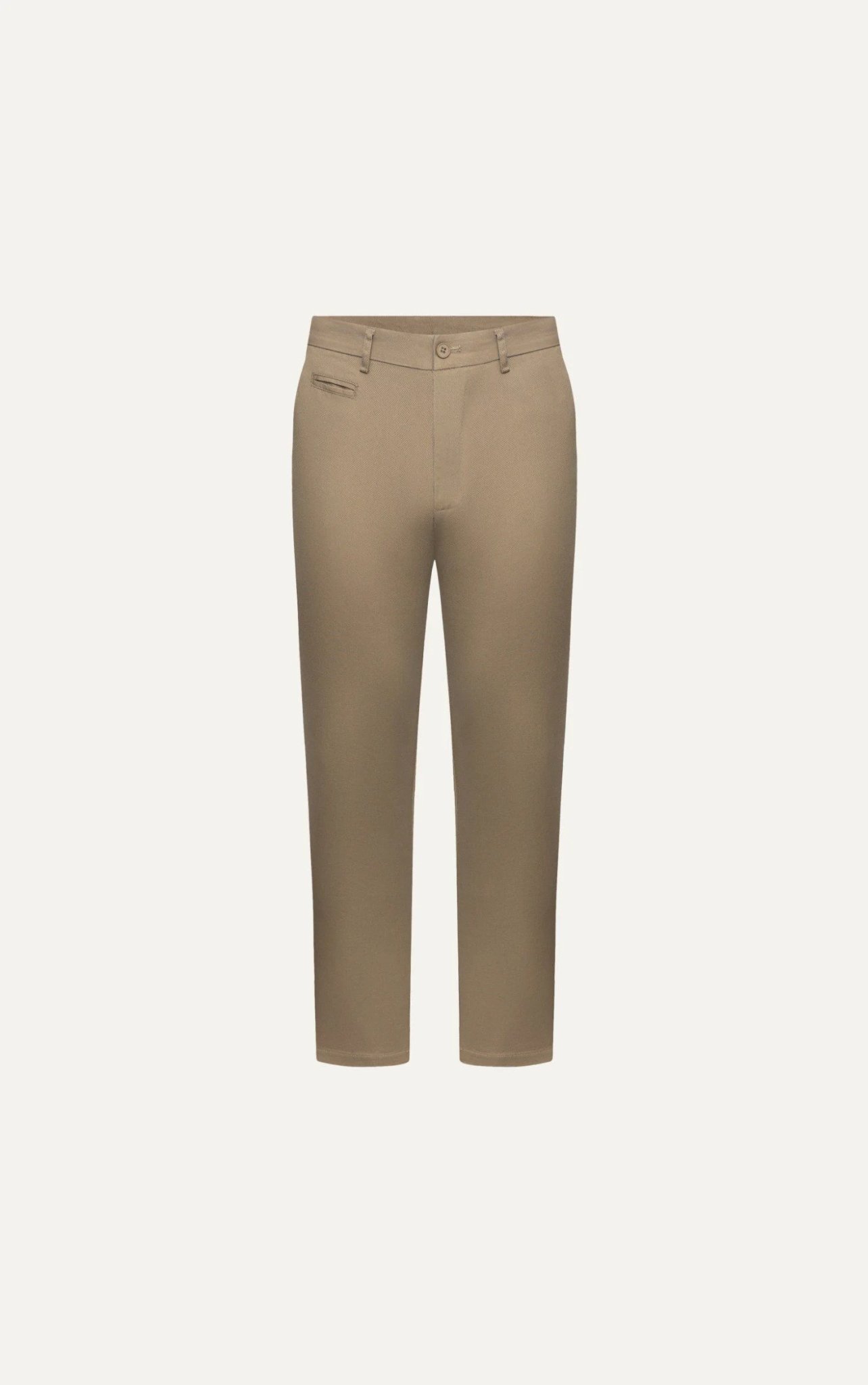 F1 FACTORY SLIMFIT KHAKI TROUSERS - BROWN