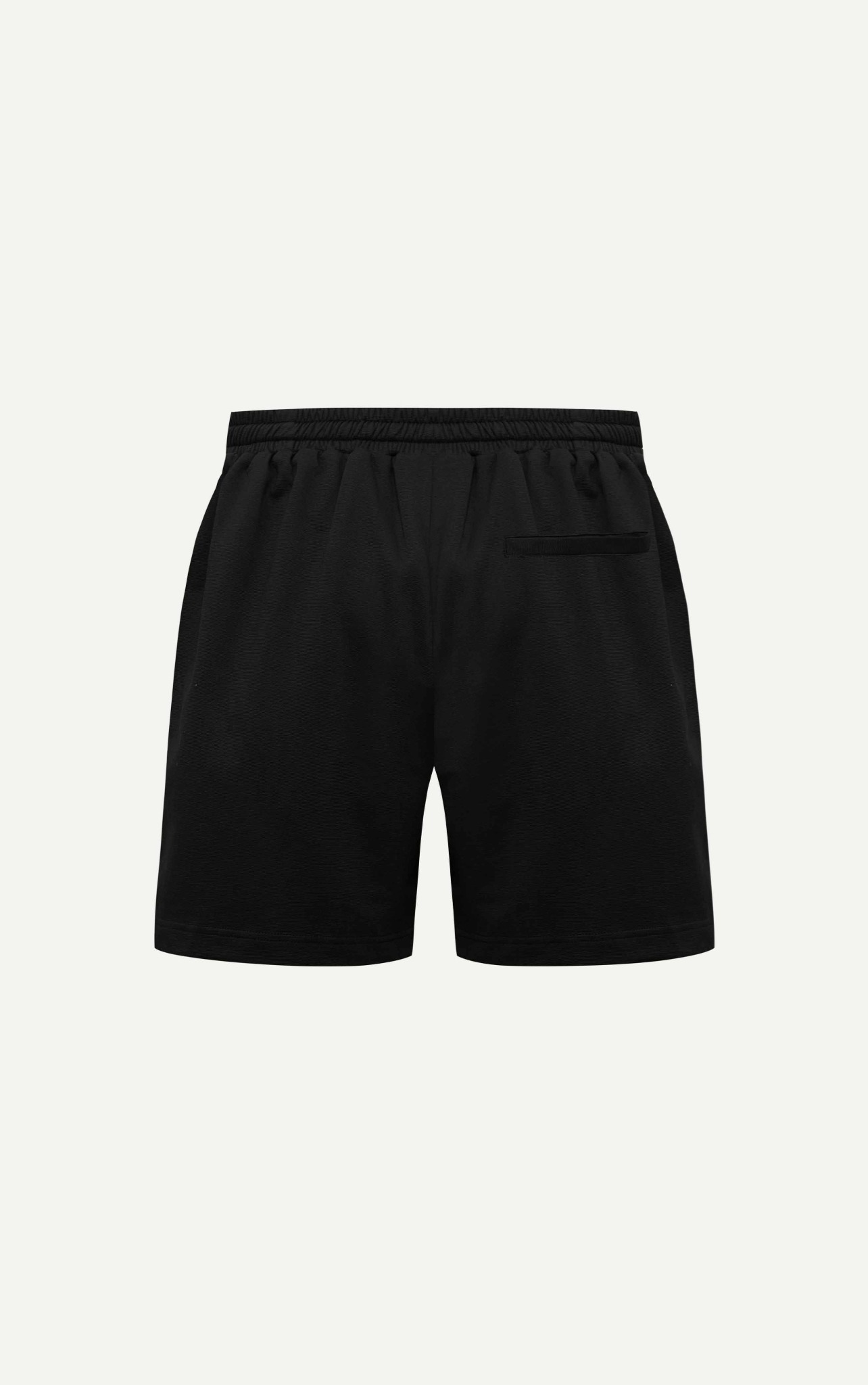 AG20 STUDIO LOOSE FIT BASIC SHORT - BLACK
