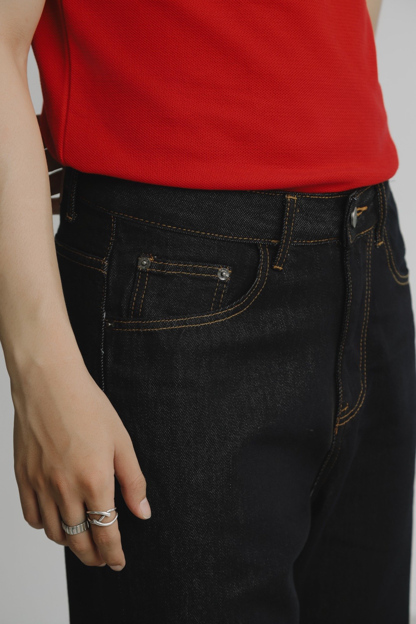 AG66 PREMIUM REGULAR FIT RELAX JEANS - DARK BLUE