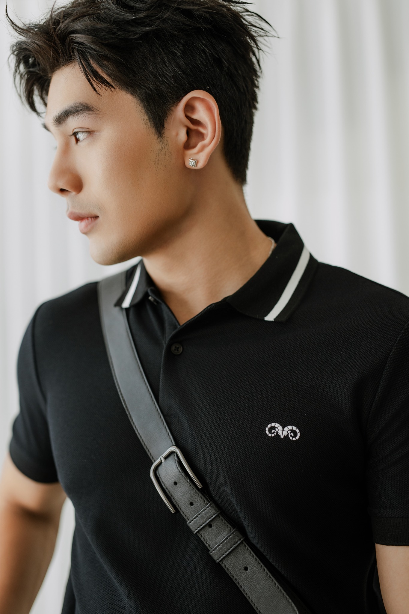 AG81 PREMIUM SLIMFIT POLO - BLACK