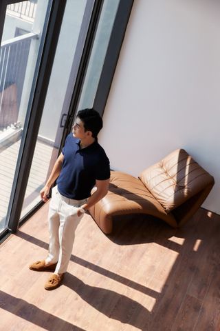 AGP1 PREMIUM SLIMFIT TROUSERS - BEIGE