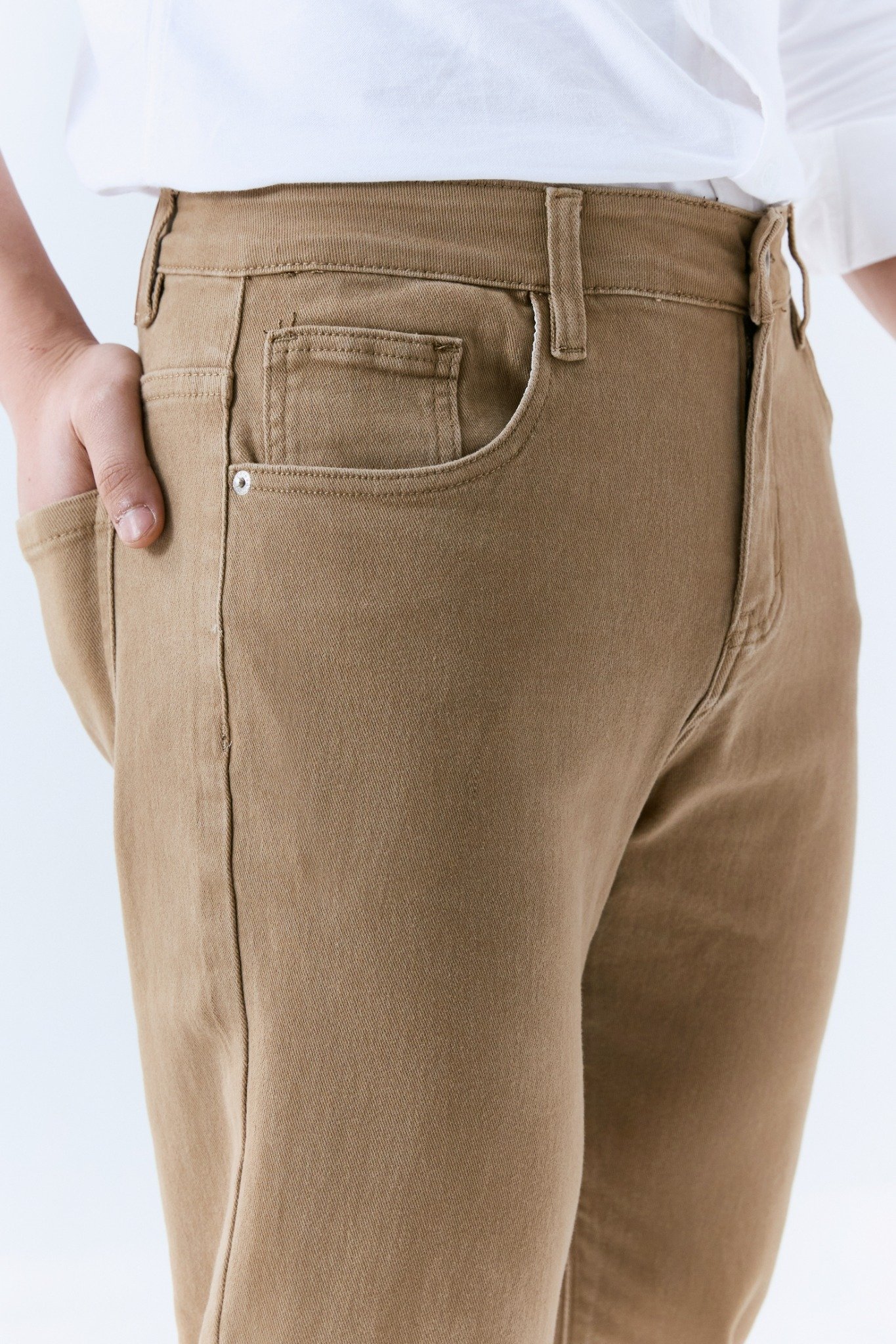 AG17 PREMIUM SLIMFIT DENIM JEANS - BROWN