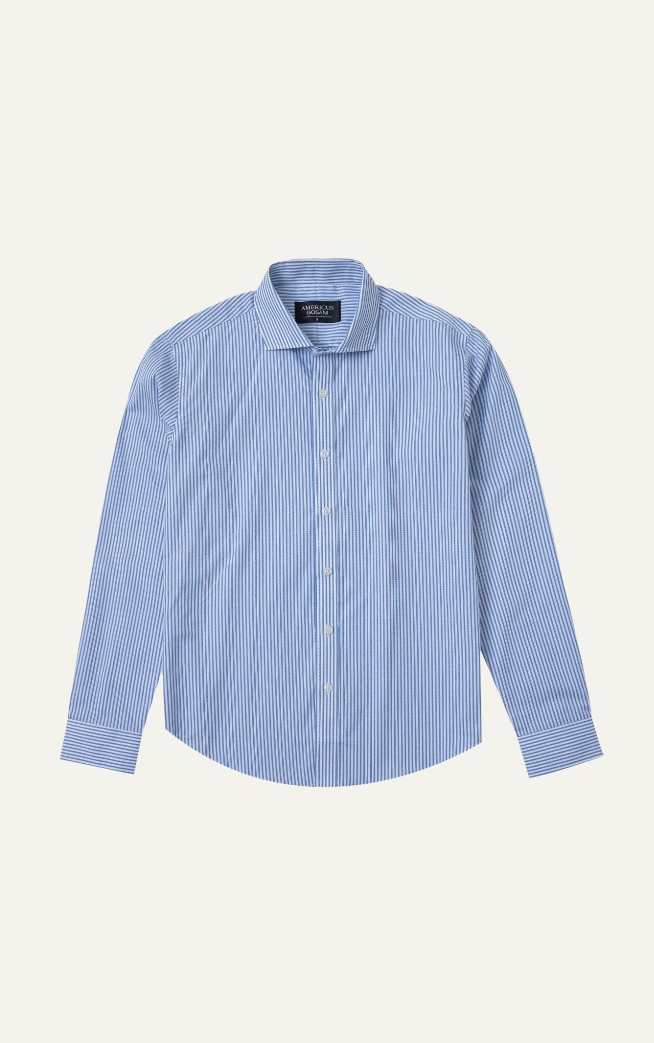 AG5863 PREMIUM SLIMFIT BENGAL STRIPED SHIRT - LIGHT BLUE