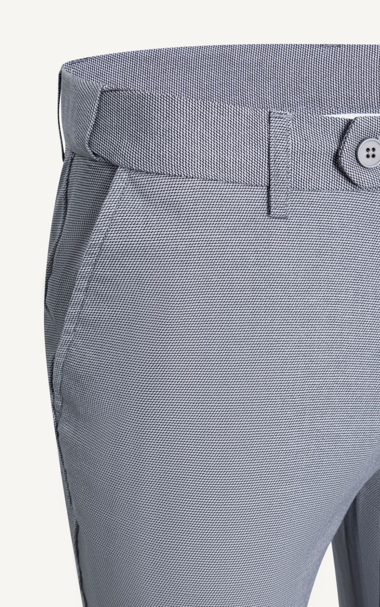 AG503 PREMIUM SLIMFIT KHAKI TROUSERS - GREY