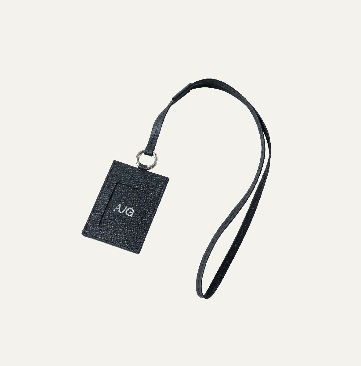 A/G DESIGN ID CARD HOLDER WITH NECK STRAP