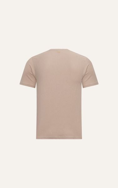  AG63 PREMIUM REGULAR FIT BASIC POCKET T-SHIRT - BEIGE 