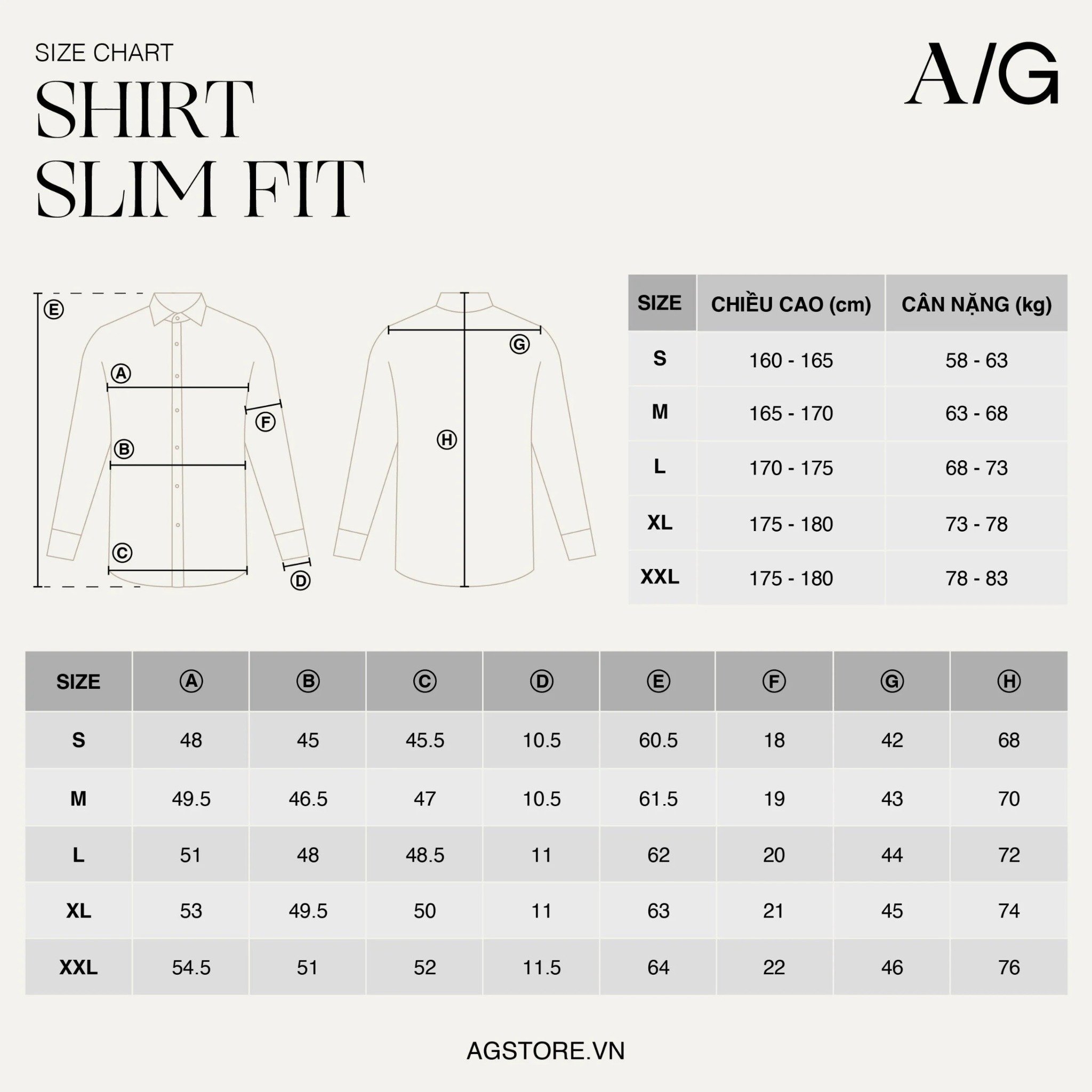 AG618 STUDIO SLIMFIT SHIRT - BLACK