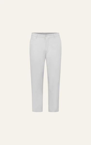 AG105 PREMIUM  SLIMFIT KHAKI TROUSERS - OFF WHITE