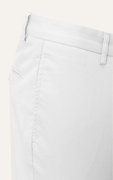  AG105 PREMIUM  SLIMFIT KHAKI TROUSERS - OFF WHITE 